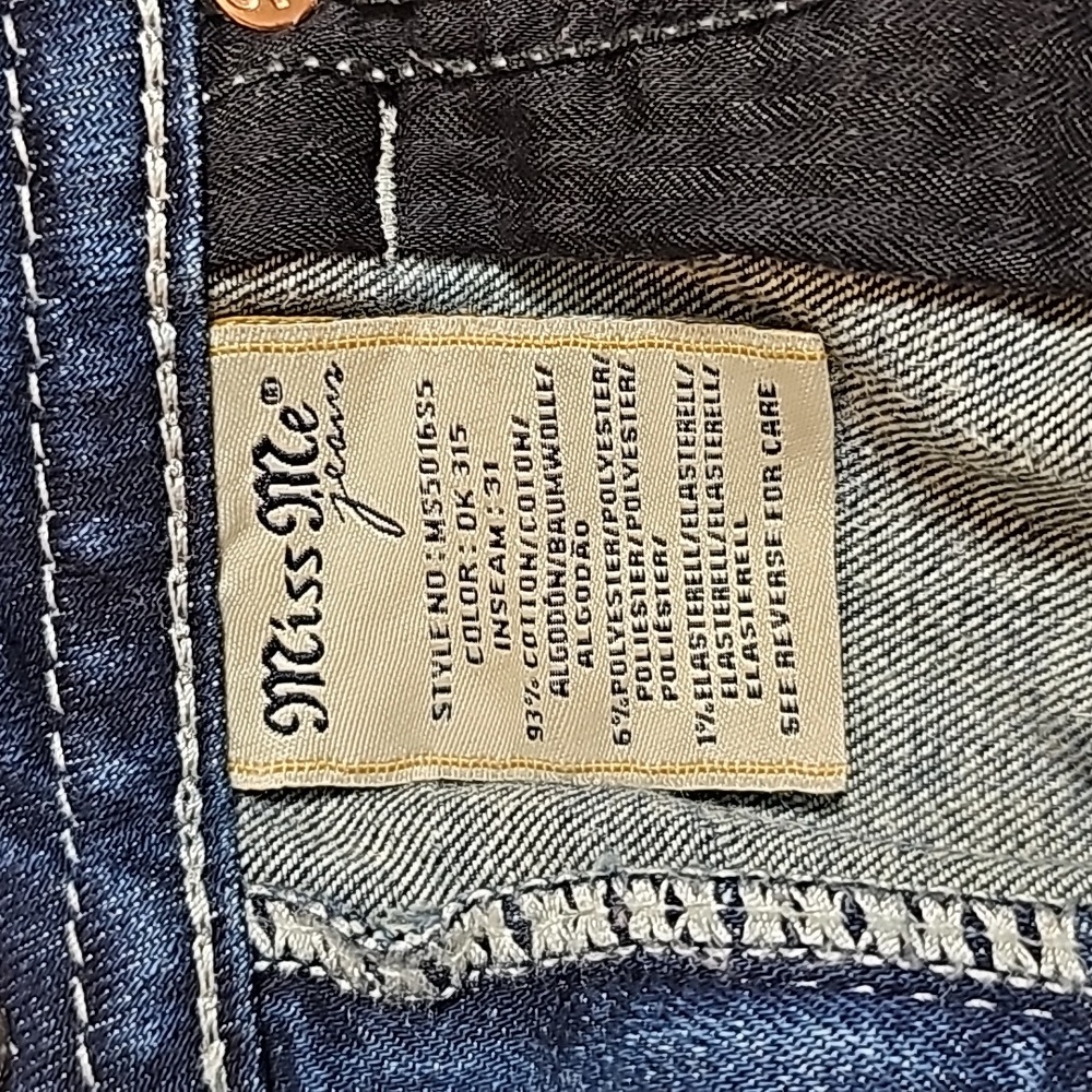 Miss Me Mid-Rise Skinny Jeans. Women's: Waist 28x30 Inseam. - Picture 7 of 11